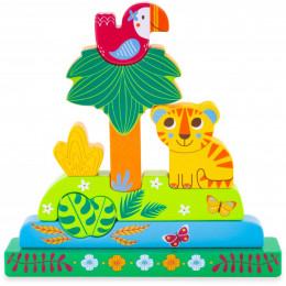 Puzzle magnétique 3D - Tigre - à partir de 12 mois