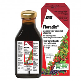 Elixir de fer liquide avec vitamines - Floradix - 500 ml