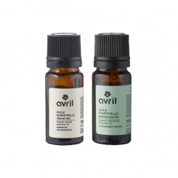 Duo d'huiles essentielles BIO - Palmarosa et Niaouli