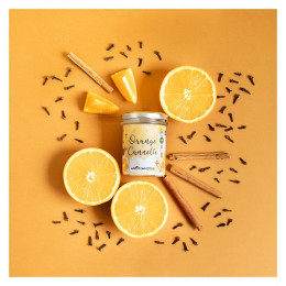 Bougie d'ambiance - Orange Cannelle