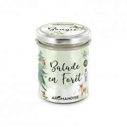 Bougie d'ambiance - Balade en Forêt