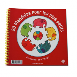 Cahier à colorier Mandalas - Pour les plus petits - à partir de 4 ans