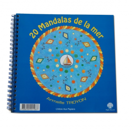 Cahier à Colorier - Mandalas de la Mer - Pour les Petits - à partir de 5 ans