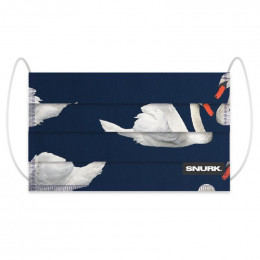 Masque buccal en coton bio - Swan Lake