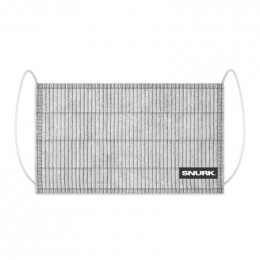 Masque buccal en coton bio - Corduroy Crazy Seal Grey