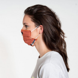 Masque buccal en coton bio - Lazy panda