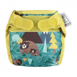 Couche lavable Pop-in Nouveau Né en bambou - Ours