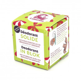 Déodorant solide - Bergamote et géranium - 30 ml
