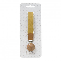 Attache-tétine ochre