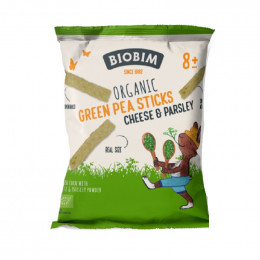 Bâtonnets de pois verts Bio - Fromage persil - 25 g - à partir de 8 mois