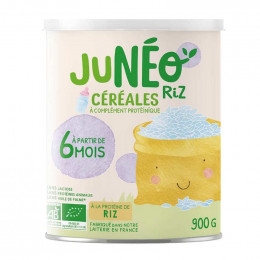 Céréales à complément protéinique sans lactose - Riz - à partir de 6 mois - 900g