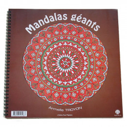 Cahier 18 Mandalas " Géants" - à partir de 5 ans