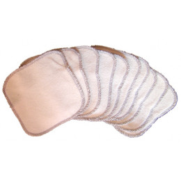 10 lingettes bébé Coton Bio