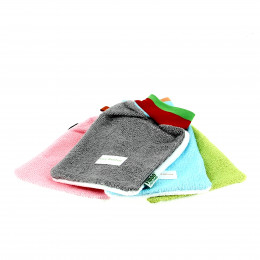 Gant nettoyant douceur en bambou pour enfant
