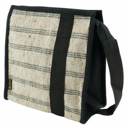 Trousse de toilette en fibre végétale d'ortie tissée main Petit modèle
