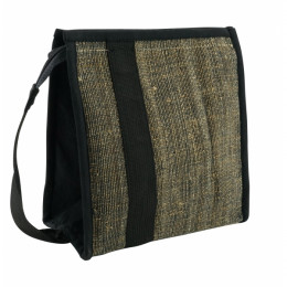 Trousse de toilette en fibre végétale d'ortie tissée main Petit modèle