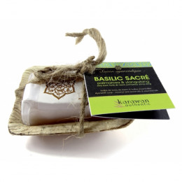 Savon invité Ayurvédique Basilic Sacré 20 g